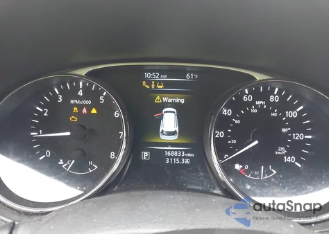 2015 Nissan Rogue Sl из США, поврежденный, VIN 5N1AT2MT1FC904695